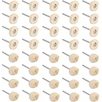 BELIOF 40 piezas ruedas de pulir para dremel el pulidor de la rueda del reloj de la joyería Dremel Rotary taladro…